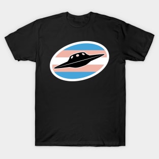 Trans UFO Cryptid Pride T-Shirt